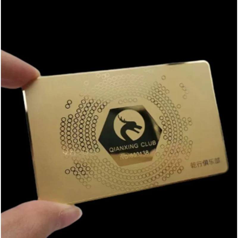 

Customized product、Black Blue Blank Bank Metal Alloy Chip Debit Credit Card Business Card
