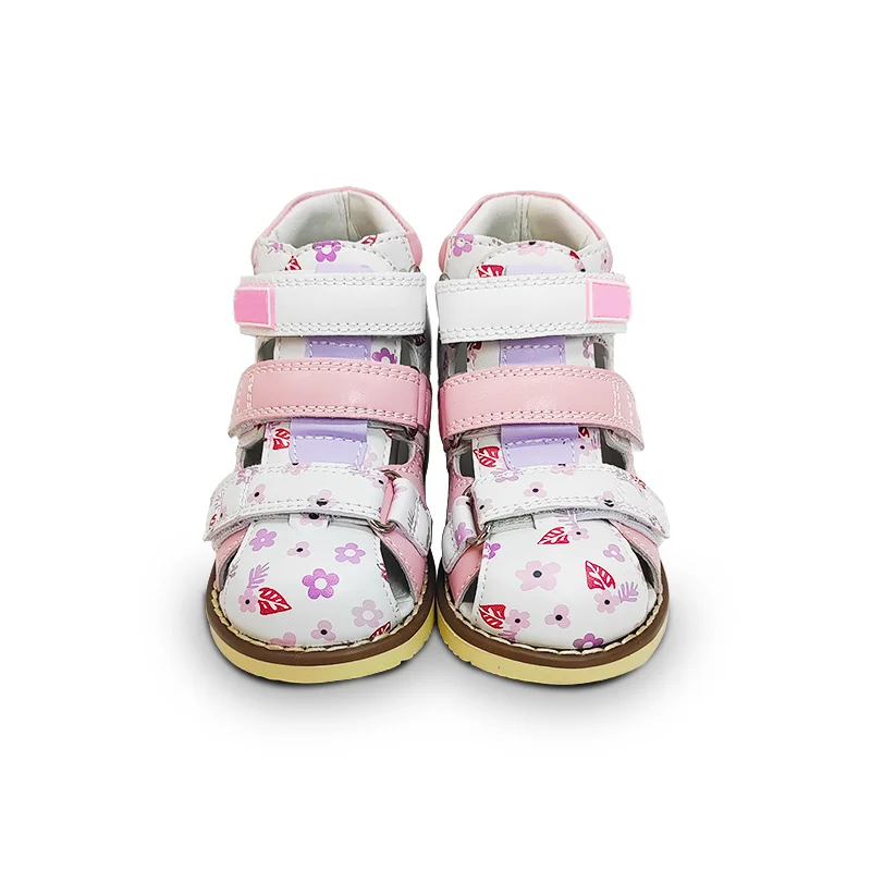 Ortoluckland Children Orthopedic Sandals For Kids Flatfeet