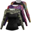 Cody Lundin Women Fightwear Long Sleeve No-Gi  Jiu Jitsu Rash Guard BJJ Rashguard Compression Sports T-Shirts Casual Blouse 2