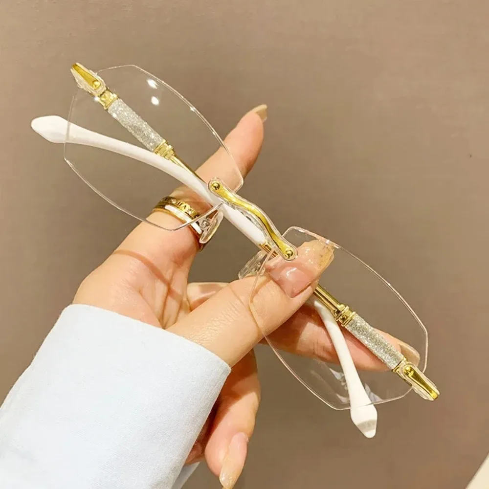 

Retro Ultralight Cutting Frame Blocking Blue Light Reading Glasses Women Presbyopia Eyeglasses Farsighted Eyewear