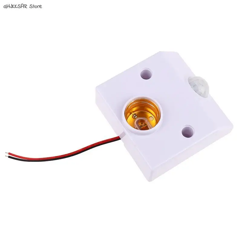 Lamp holder 1x NEW Nut Socket With PIR Motion Sensing Switch AC 90V-250V