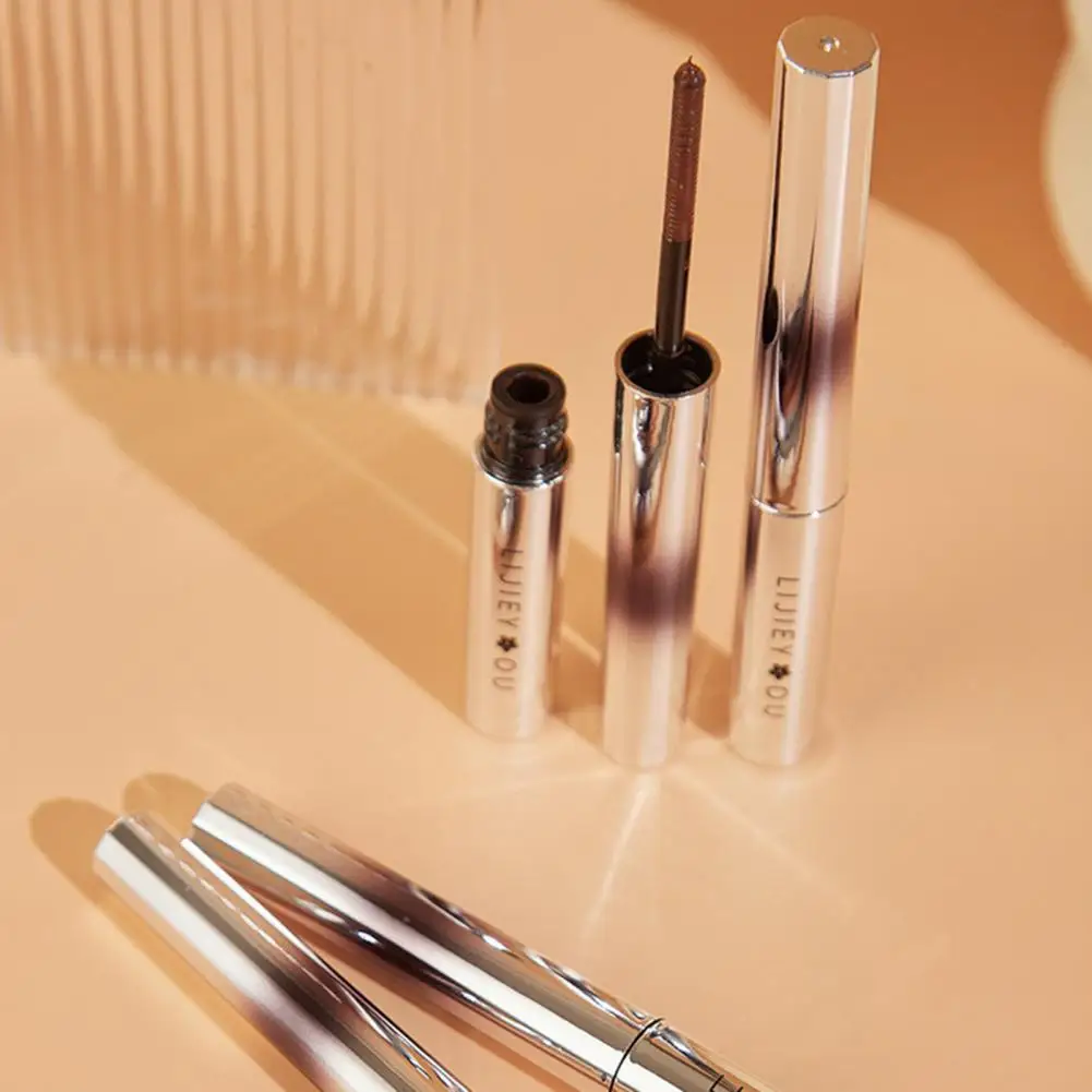 3D Curling Lash Mascara Non-Smudge Long Lasting Extension Eyelashes Setting Waterproof Liquid Mascara Makeup Tool