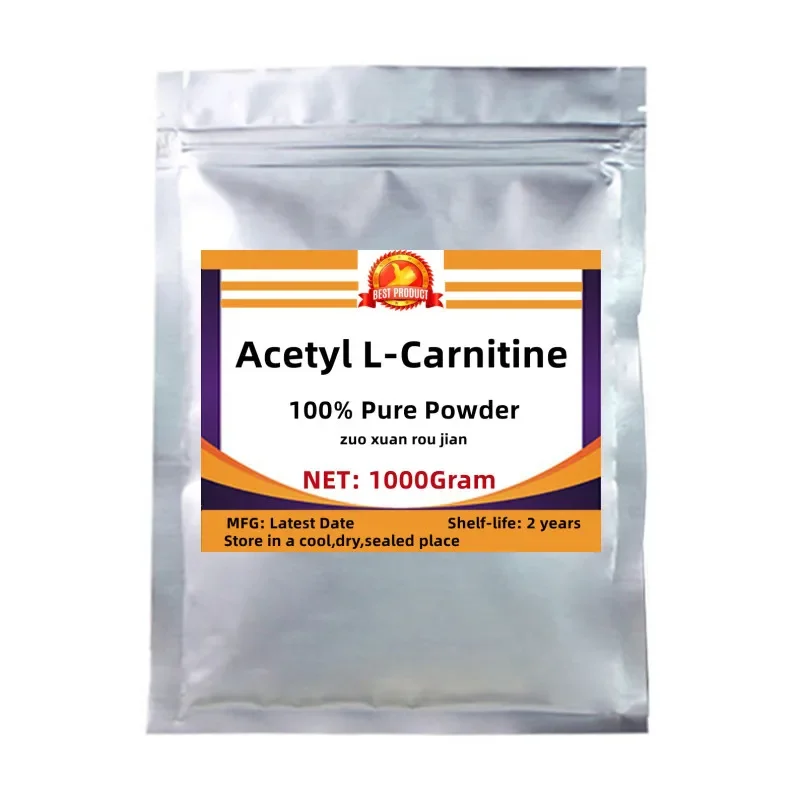 50-1000G Acetil L-Carnitina Di Alta Qualità, Spedizione Gratuita