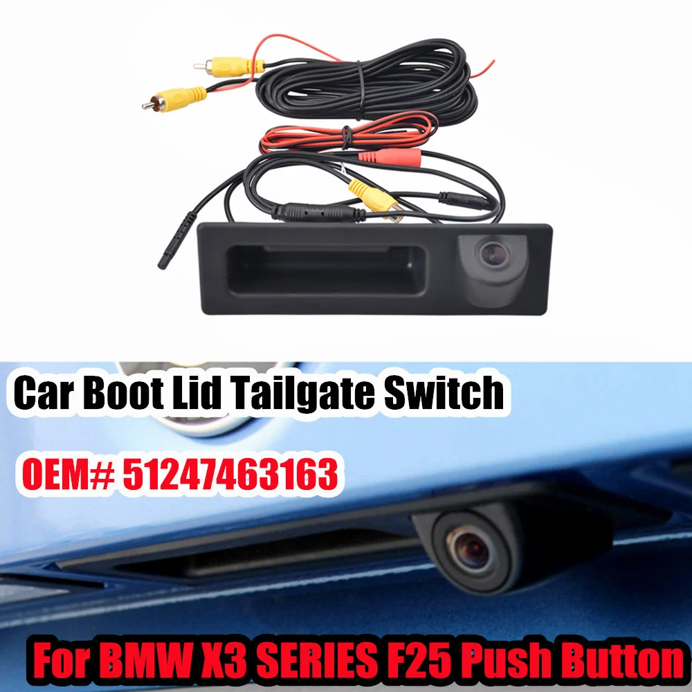 WithCameraCarBootLidLockPushButtonTailgateReleaseSwitchFor