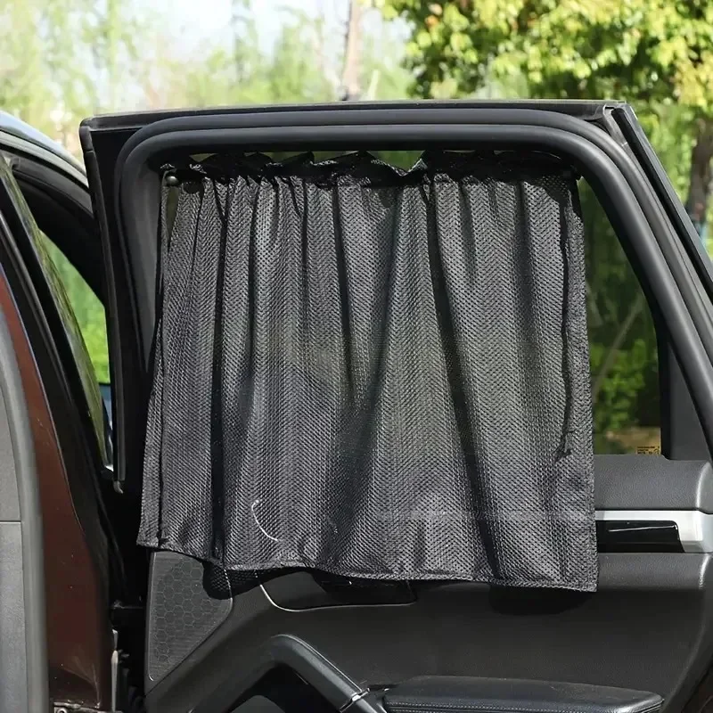 Car Sunshade Curtain Blocks UV Rays Keeps Interior Cool
