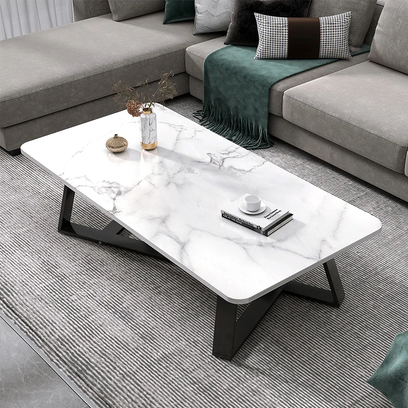 Luxury Coffee Tables Living Room Modern Design Marble Top Minimalist Low Dinning Table Nordic Mesa Auxiliar Bedroom Furniture