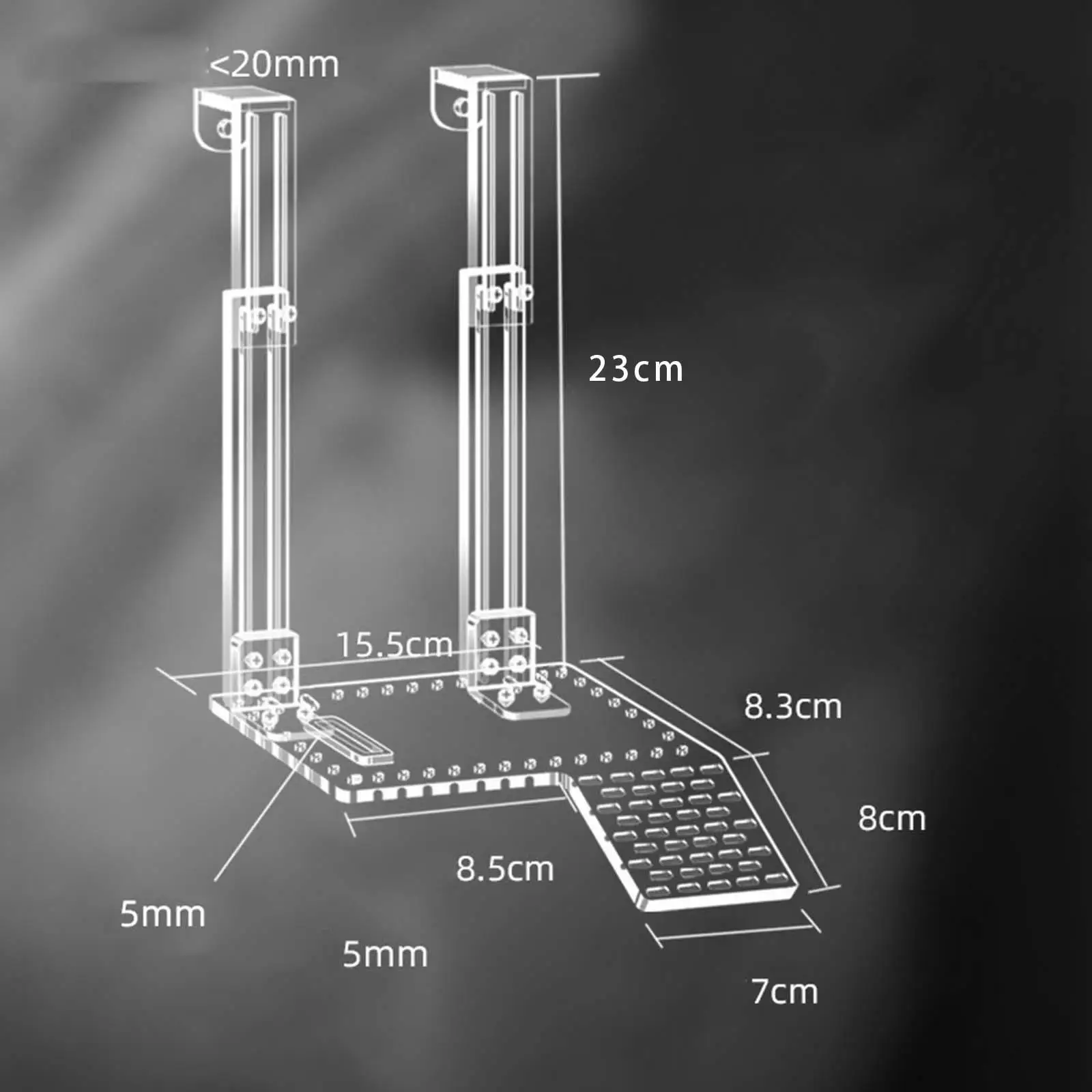 Climbing Ramp Turtle Basking Platform Climbing Shelf Acrylic Hanging Tank Dock