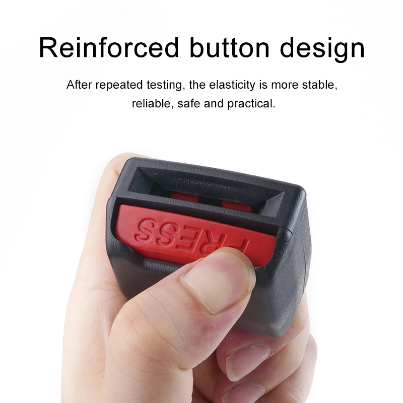 Car Seat Belt Clip Extender Safety Seatbelt Lock Buckle Plug Thick Insert Socket Extender Safety Buckle Car Accessories seat belt extender seat belt clip seat belt lock seat belt extender kit seat belt tongue insert