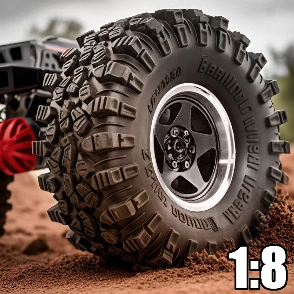 RC クローラー 2.2 ビードロック ホイールとタイヤ トール ソフト