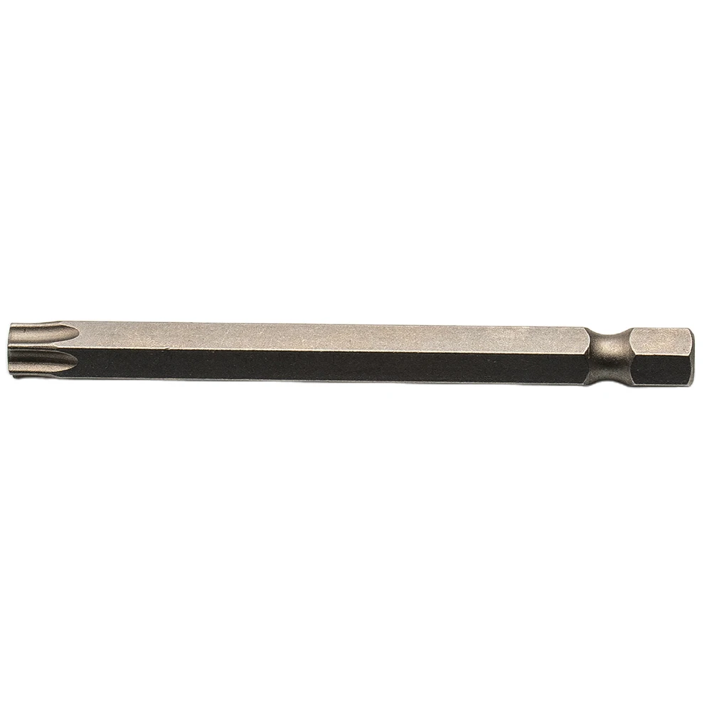 Torx-Schraubendreher-Bit, Magnetkopf-Schraubendreher-Set / T7/T8/T9/ T15/T20/T25/T27/T30/T40 75 mm, extra langes Elektrowerkzeug-Teil – Detail 5