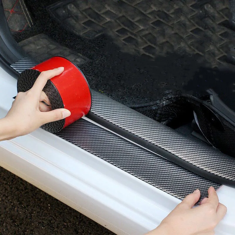 Car Stickers Car Door Sill Protective Anti Scratch Protector for Door Edge Sill Trunk