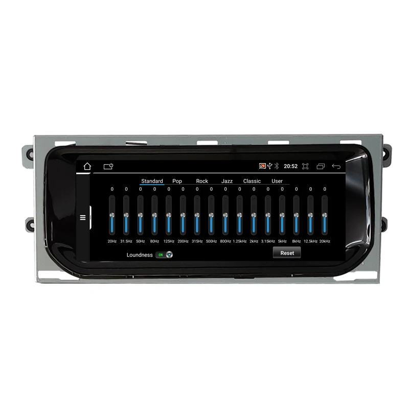 10.25 inch touch screen Octa core android 12 car dvd player for Range Rover Sport L494 2013- gps navigation car stereo dsp