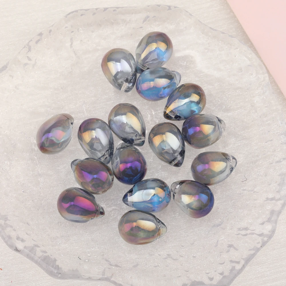 Cordial Design 10*13MM 350Pcs Crystal Material/AB Plating/Hand Made/Waterdrop Shape/DIY Making/Jewelry Findings & Components - cordial