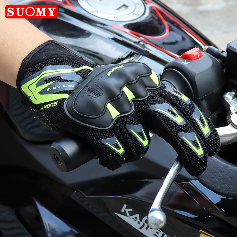 Motorcycle Gloves for Women Men Summer Touch Screen Moto Riding Protective Gear leather motorcycle gloves