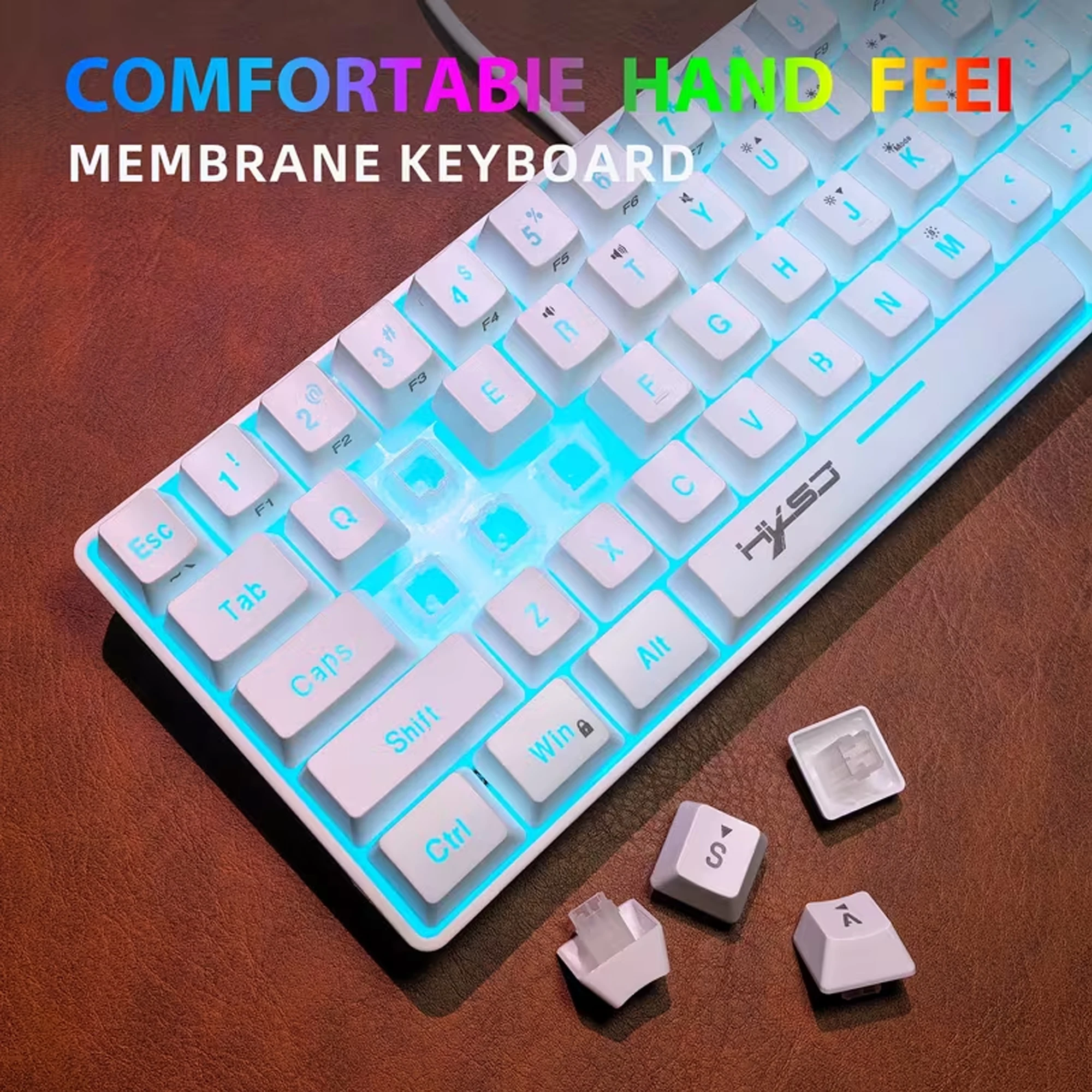 61-key Rgb Keyboard And Mouse Combo For Pc And Laptop Gaming_voghion.com