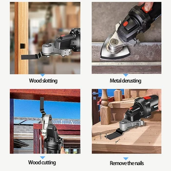 Angle Grinder Conversion Universal Head Adapter Converter M10 Thread for Type 100 Swing Saw Cutter Polisher Polish Oscillate 6