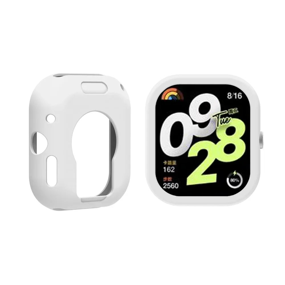 Enhanced Silicone Protective Watch Case – Soft, Anti-Scratch Decorative Cover Accessory