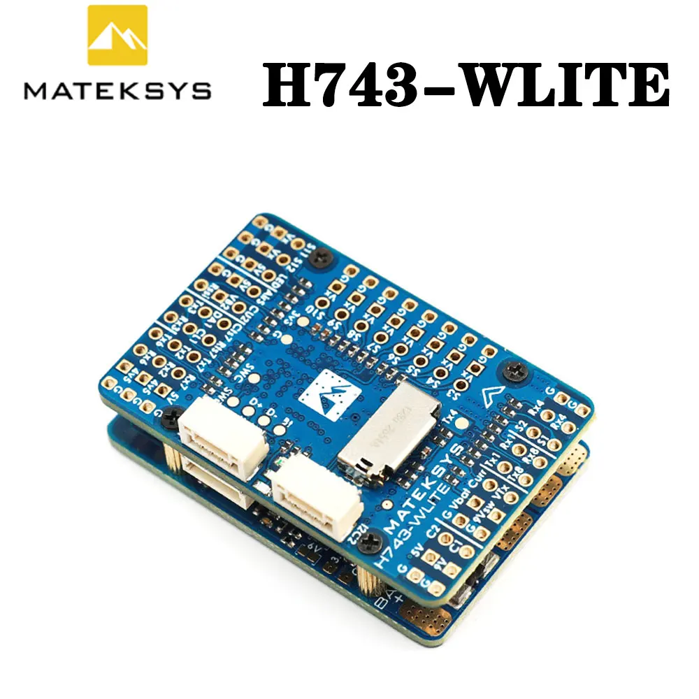 MATEKSYS Matek H743-WLITE 25x25 мм 2 ~ 6S Lipo барометр DPS310 Контроллер полета для радиоуправляемых