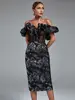 Bisiola Off Shoulder Mini Dress