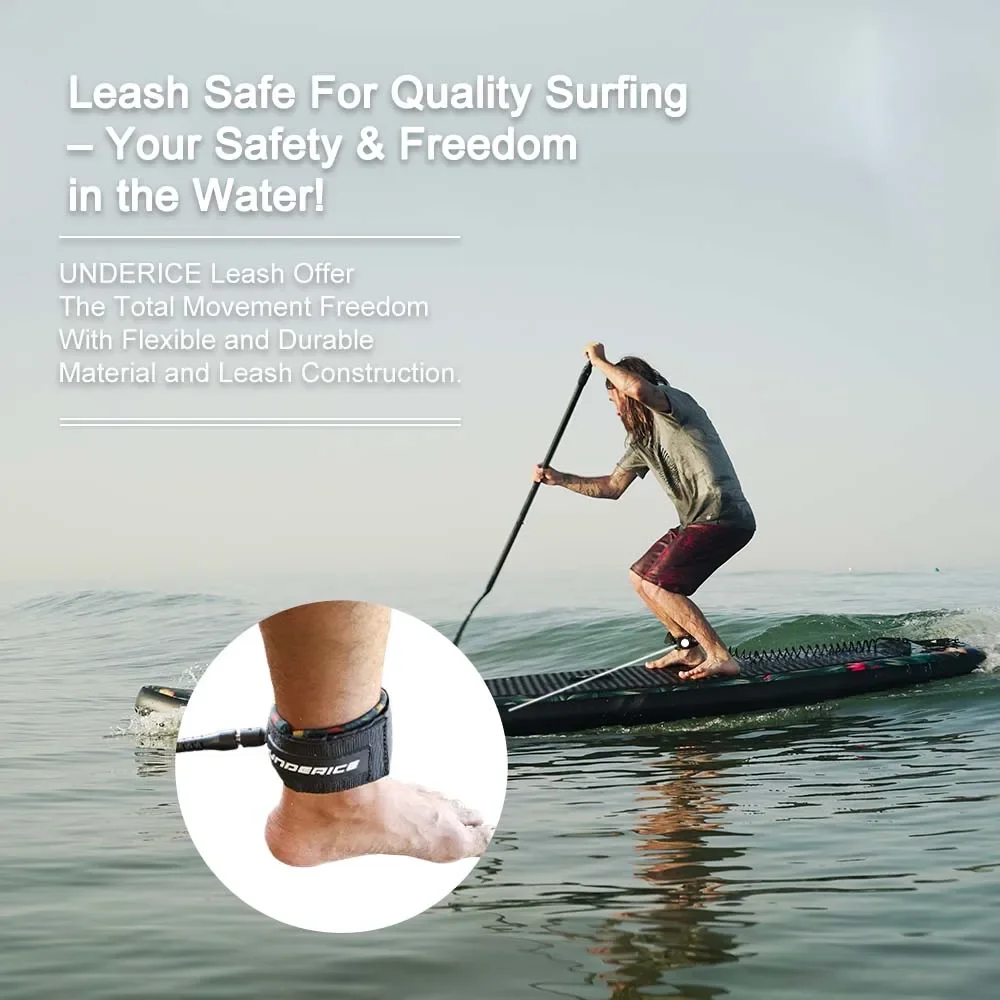 Coiled SUP Safety Leash 4