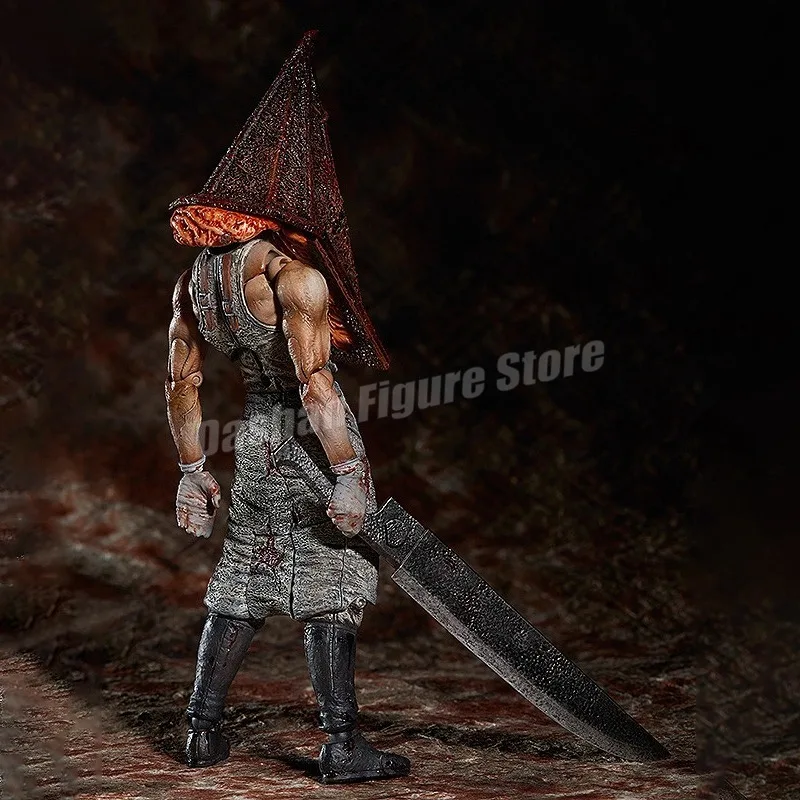 Figma Sp-055 Silent Hill Pyramid Head Action Figure 17cm Red