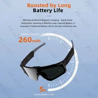 4K Polarized Sunglasses AI Smart HD 800W Camera Bluetooth Call Translation For Men Cycling Anti Glare Driving UV400 IP54 Goggles - Image 5