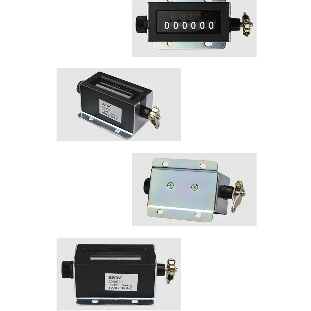 Contatore Meccanico Manuale D67F A 5 Cifre - Ripristinabile, Per Conteggio Macchine