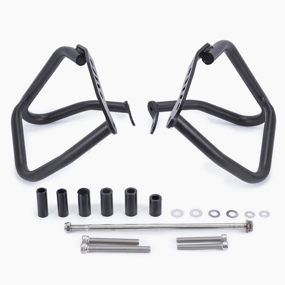 

REALZION Motorcycle Engine Guard Bumper Crash Bars Bumpers Protector Lower Cover Protection For BMW R1200 R NINE T NineT R9T