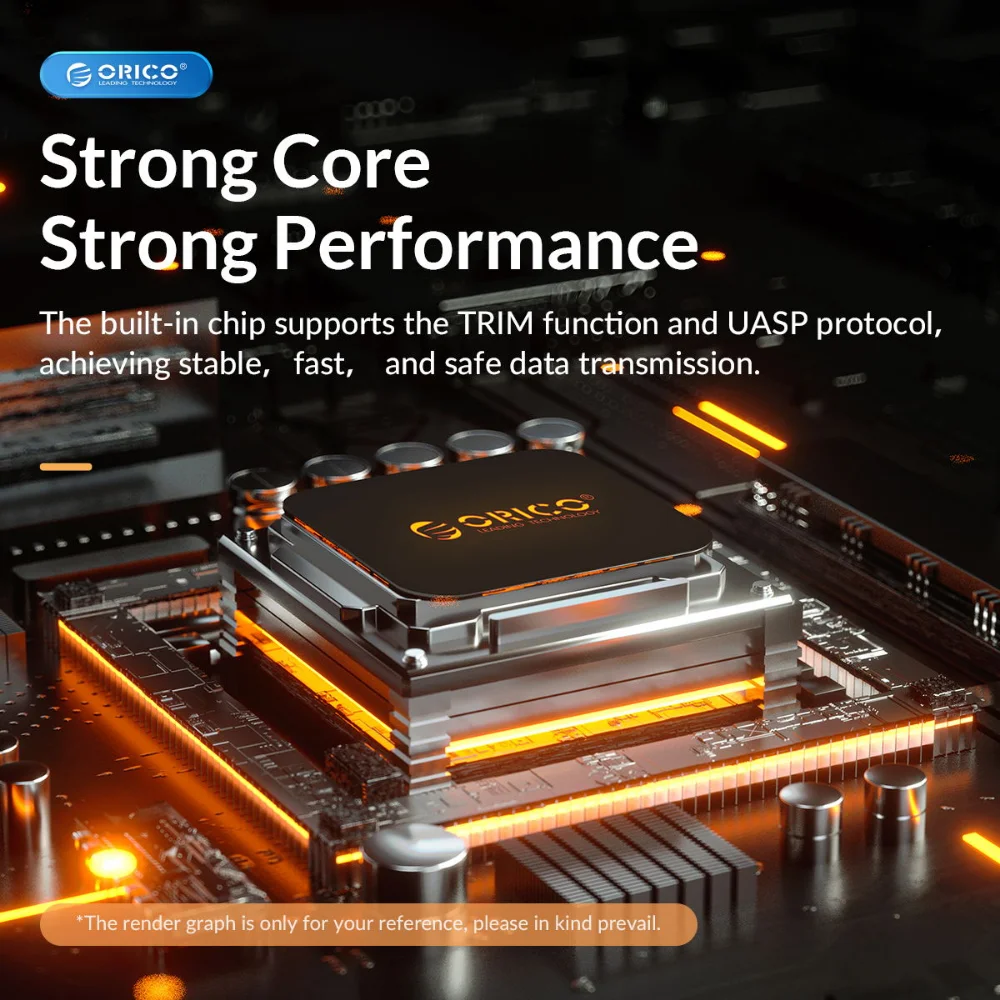 HDD Docking Station ORICO Lay-Flat HDD Docking Station SATA to USB 3.0 External Hard Drive Docking Station for 2.5/3.5inch HDD SSD Support UAS
