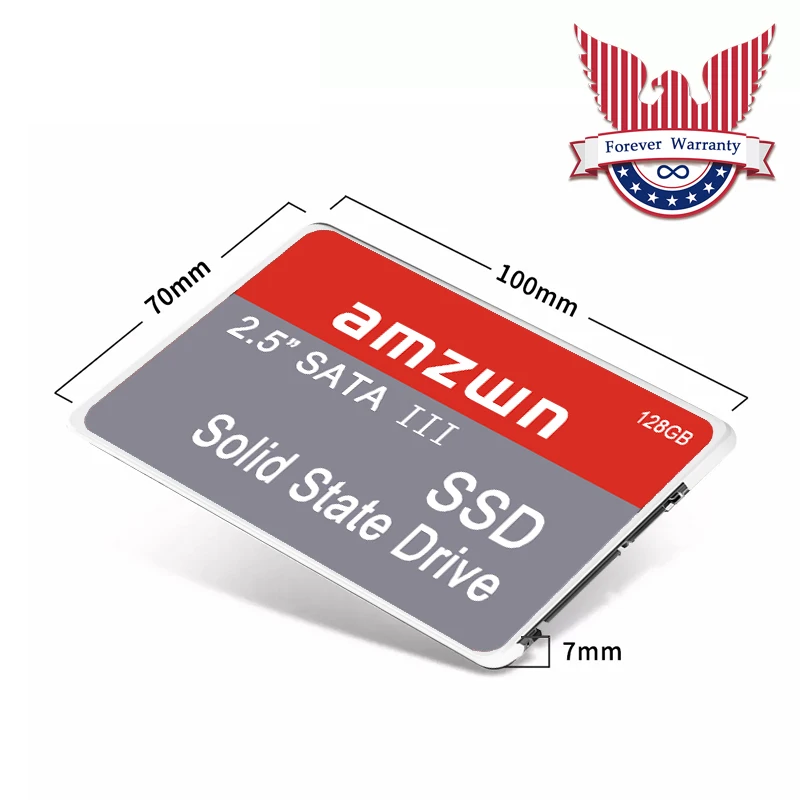 AMZWN ޴ SSD 2.5 ġ, Sata3 SSD, 128GB, 256GB, 512GB, 1TB HDD  HDD, ũž  Ʈ  ϵ ̺