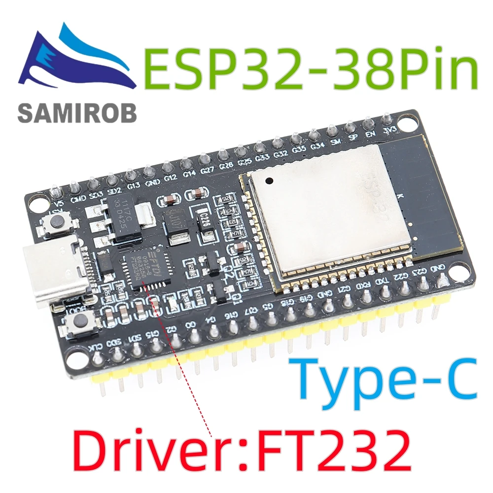 ตัวเลือกสินค้า บอร์ดพัฒนา ESP32 WiFi+Bluetooth ประหยัดพลังงาน