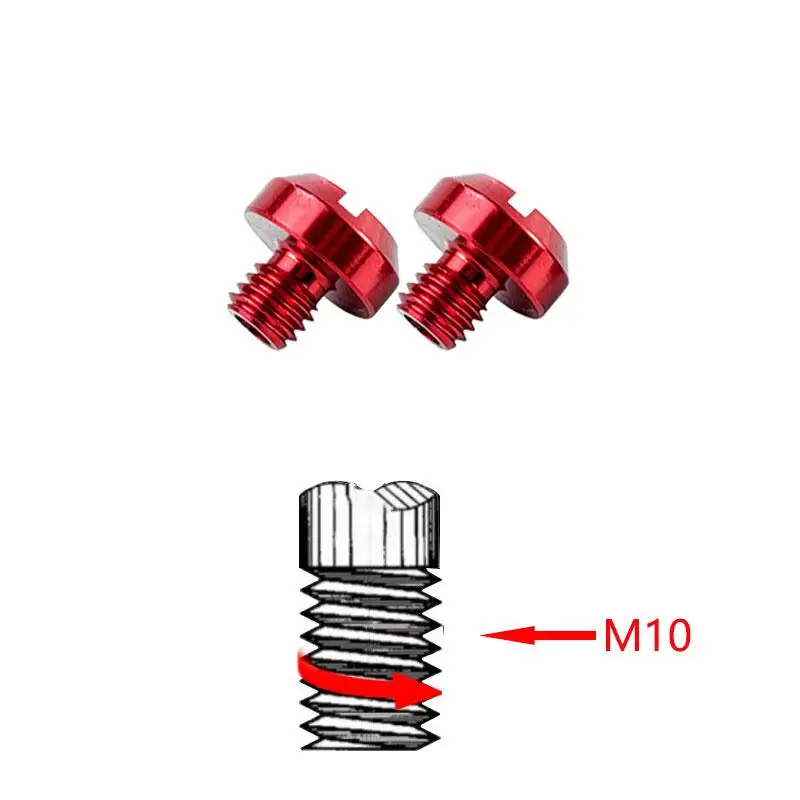 2pcs M8 / M10 Motorcycle Mirror Plugs Hole Screws Aluminum Alloy Parts Modification Accessories