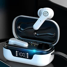 

TWS Earphone ANC Wireless Bluetooth V5.1 Headphones Waterproof Sport Headset Touch Control Noise Reduction Earbuds with Mic