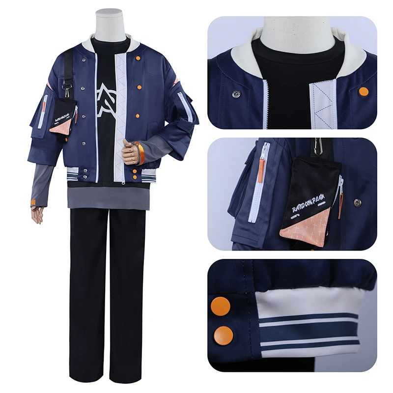 【ラキド】ベルナルド・オルトラーニ　2着セット　L　コスプレ衣装　E-9357★ ラッキードッグ1 ルキーノ 私服 修正 コスプレ衣装｜COSONSEN