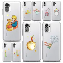 

The Little Prince Cute Phone Case For Xiaomi Redmi Note 9S 9 8 10 11 Pro 7 8T 9C 9A 8A K40 Pro Soft TPU Transparent Back Cover