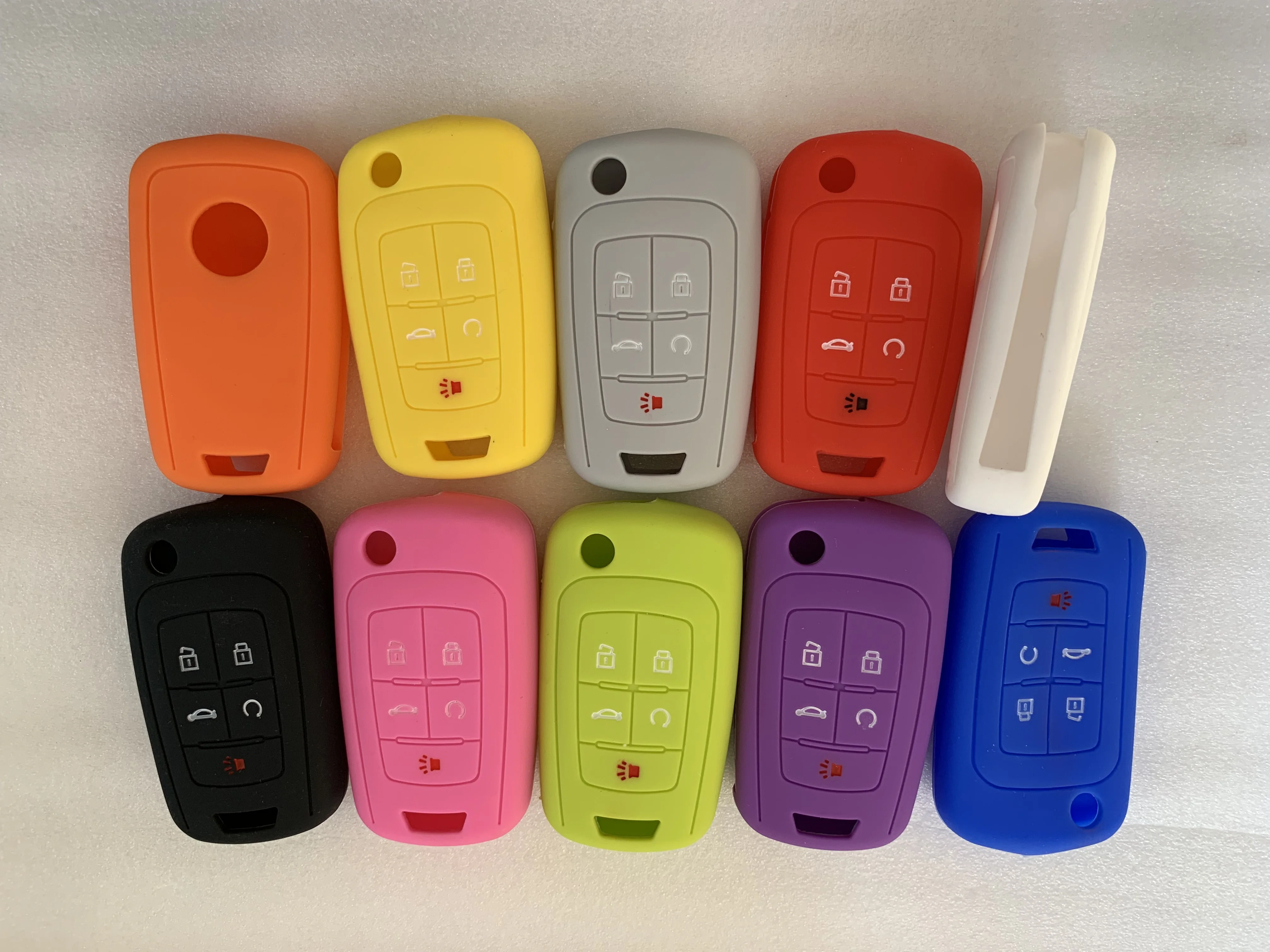 Silicone Remote Holder Protected Cover Case For Chevrolet Camaro Cruze Equinox For HOLDEN VF COMMODORE Flip Key 5 Button Blank key case cover,remote control case cover