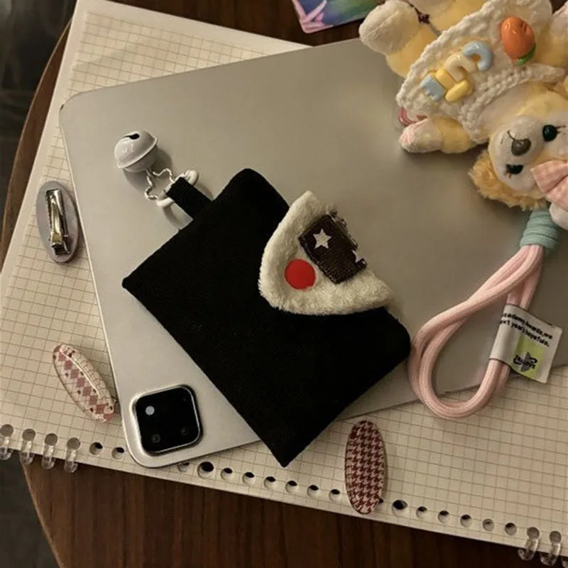 Cute Rice Ball Card Holder Coin Purse Image 6