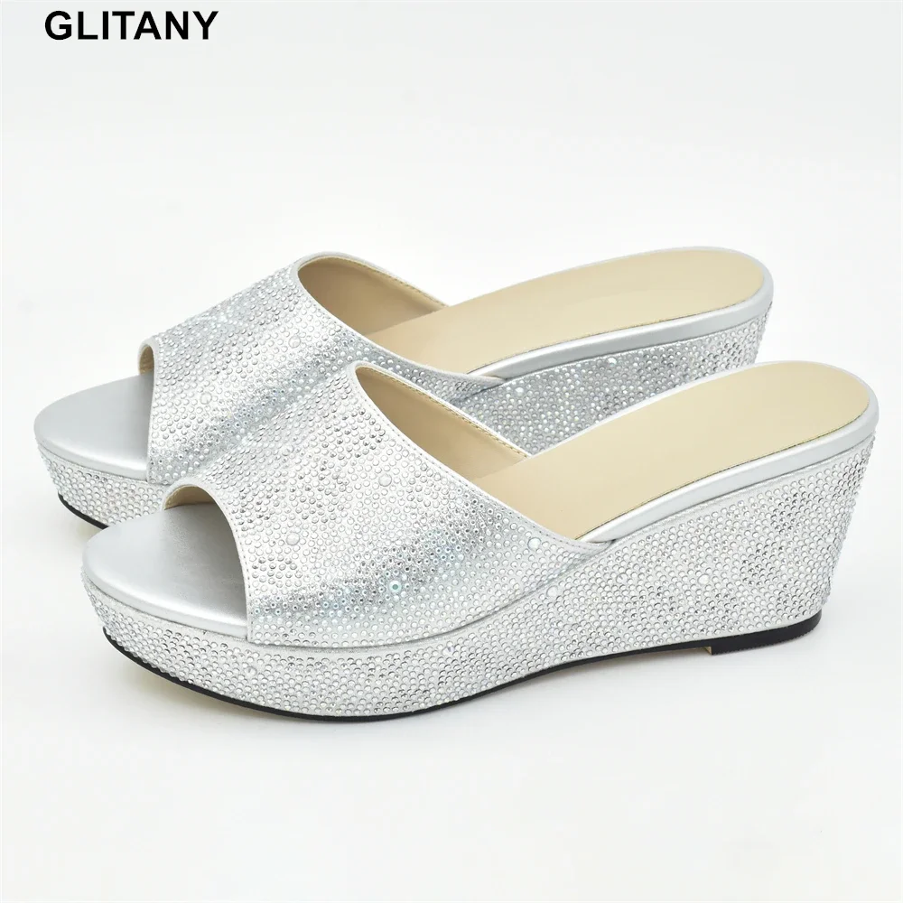 

New Arrival Elegant Crystal Shoe Designer Shoes Women Luxury 2023 Summer High Heeled Shoes for Women Decorated with Rhinestone