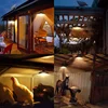 Solar Pendant Light Outdoor Waterproof LED Lamp Double-head Chandelier Decorations with Remote Control for Indoor Shed Barn Room 4