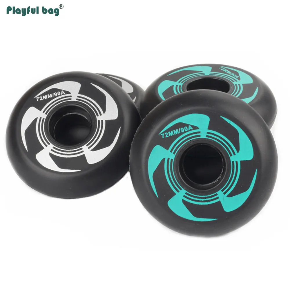 KEuLen Inline skate-wiel, rolschaatswiel, outdoor schaatsschoenen vervangingswiel met lagers ABEC-9 90A 72 mm/76 mm/80 mm (geel, 80 mm KEuLen Inline skate-wiel, rolschaatswiel, outdoor schaatsschoenen vervangingswiel met lagers ABEC-9 90A 72 mm/76 mm/80 mm (geel, 80 mm