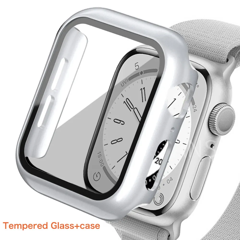 Enhanced Tempered Glass Protective Cover with HD Bumper