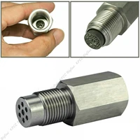 Oxygen O2 Sensor spacer Adapter Check Engine Light 1PCS M18 x 1.5 Mounting Fitting 304 Stainless Steel Bung Accessories Straight 1