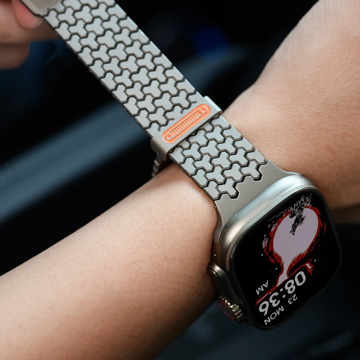 Elegant Stainless Steel Magnetic Watch Band