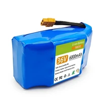 Batteries rechargeables au lithium-ion 36V originales 12.0Ah 10s2p pour trottinette électrique auto-équilibrante, hoverboard, monocycle 3