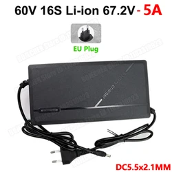 Intelligent Multi - Voltage Lithium - ion Battery Charger with Smart Charging (EU Plug) (DC 60V 5A - EU)