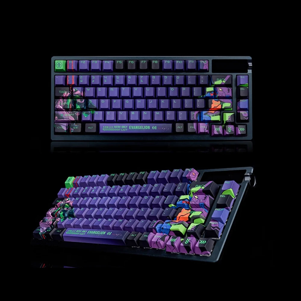 Rog azothテーマキーキャップ、DIY、カスタム、漫画、PBTキーボード