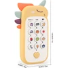 Baby Telephone Music Toy Sound Machine Kids Infant Early Educational Mobile Phone Gift 6