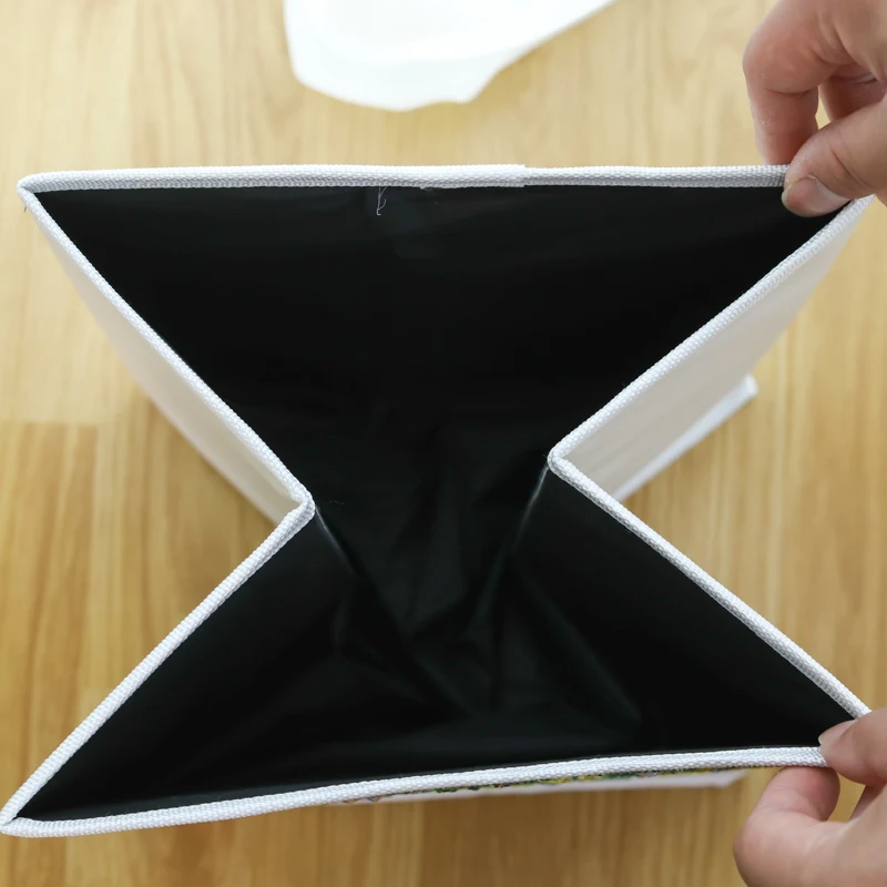 DIY 계절 풍경 다이아몬드 아트 보관함, PU 가죽 소재, 사계절 나무 다이아몬드 페인팅 보관함