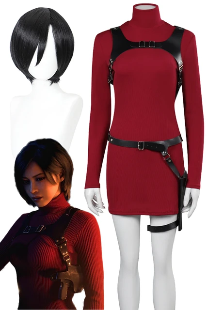 Filme Resident Evil 4 Cosplay Traje para Mulheres, Ada Wong