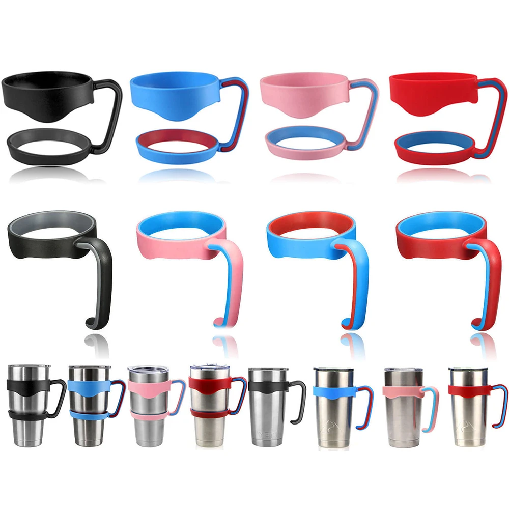 20/30 oz Mug Holder Tumbler Rambler Car Cup Holder Coffee Water Tea Bottles Accessories Portable Insulated Plastic Drinkware